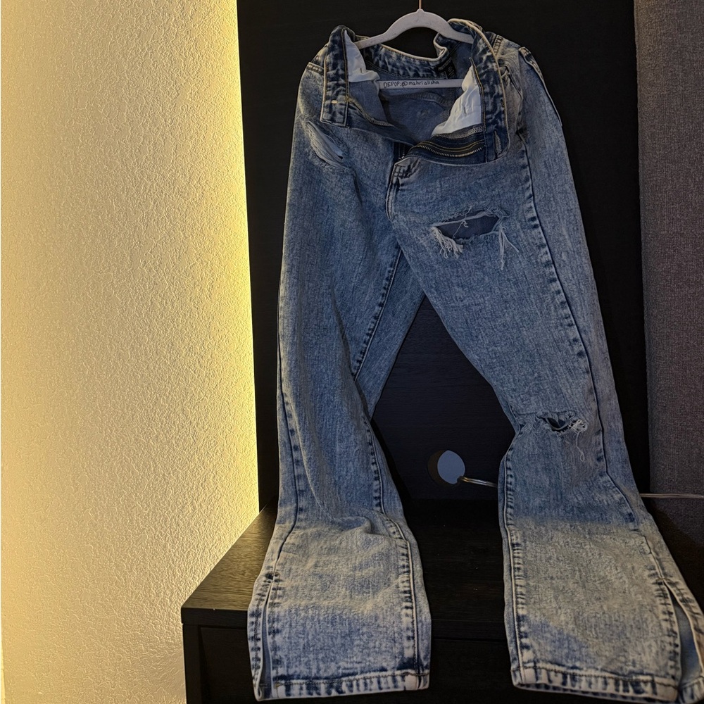 Straight Leg Jeans